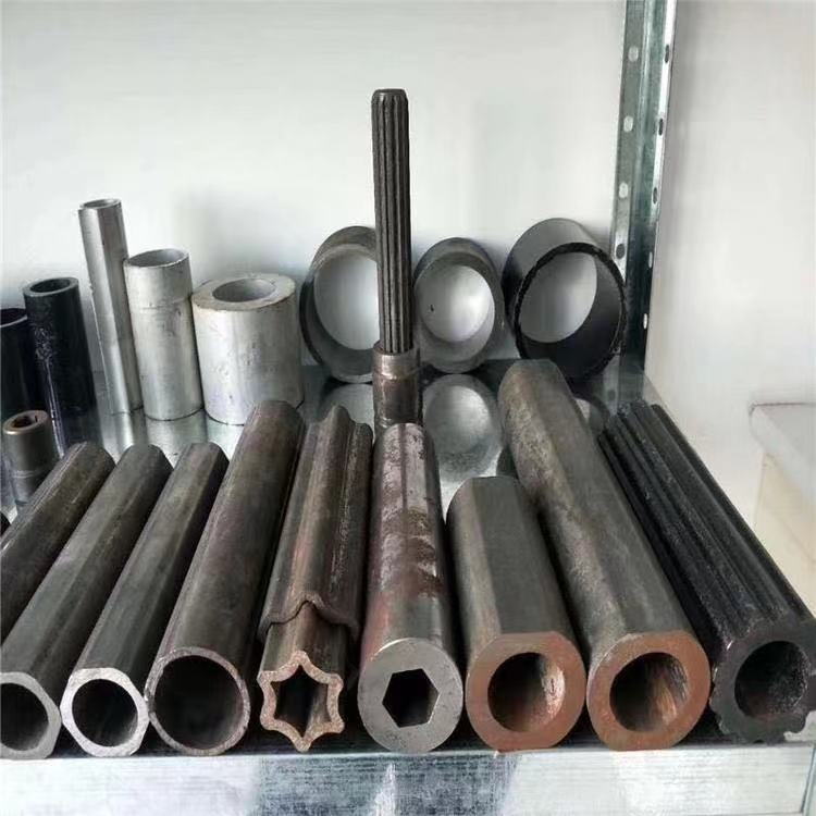 黑龍江六角鋼管廠家 外圓內六方鋼管 精扎異型光亮管