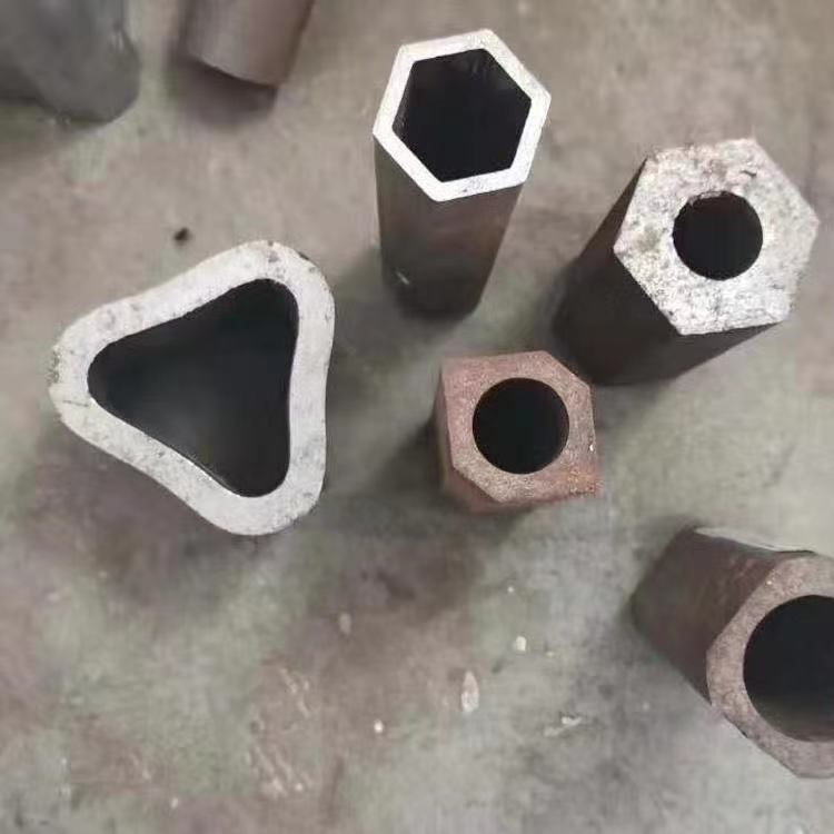 冷拔異型無縫鋼管橢圓形廠家外圓內六 三角形異型鋼管